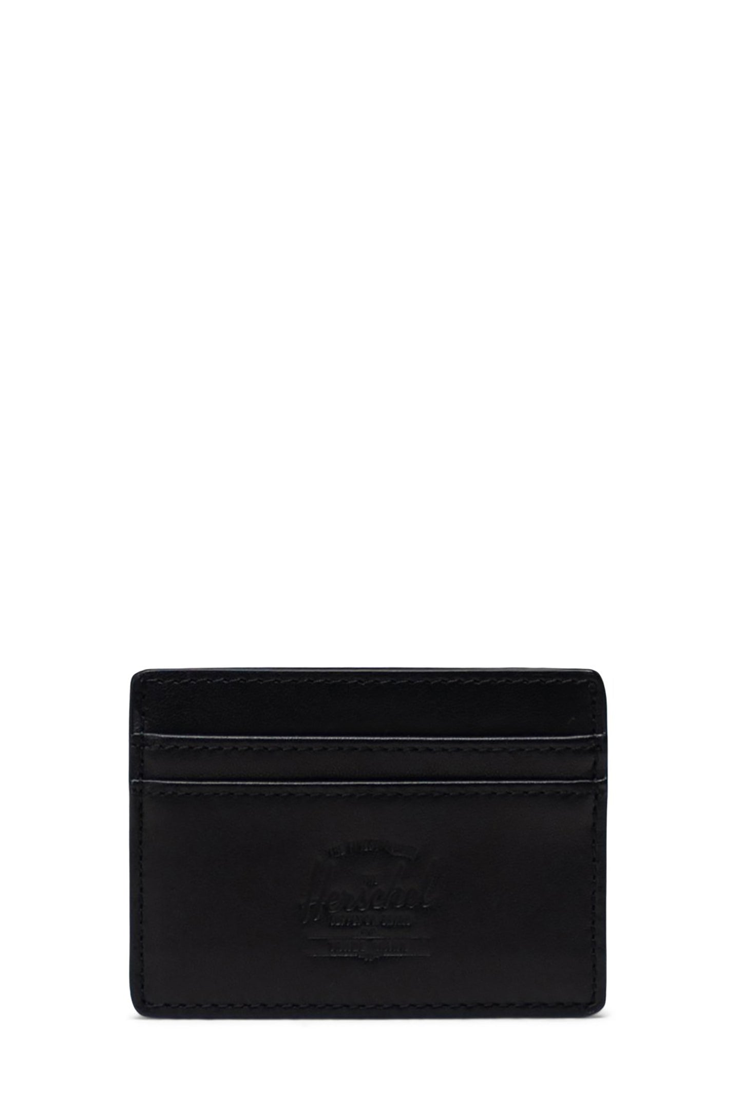 Charlie Cardholder Wallet Black Leather