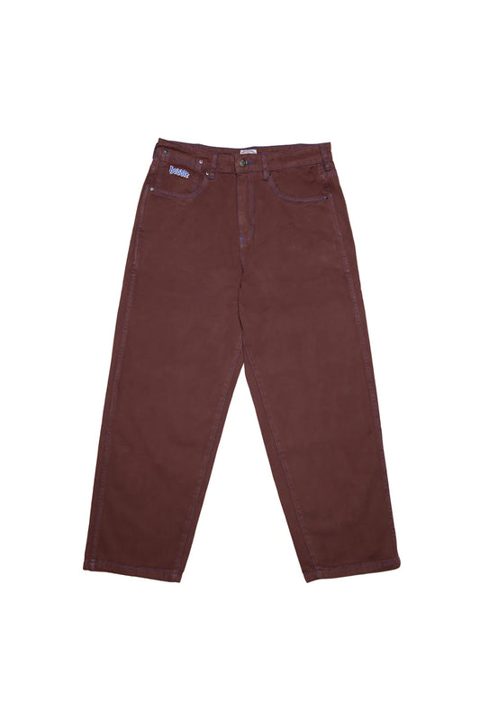 16 Ounce Denim Brown/ Blue Stitching