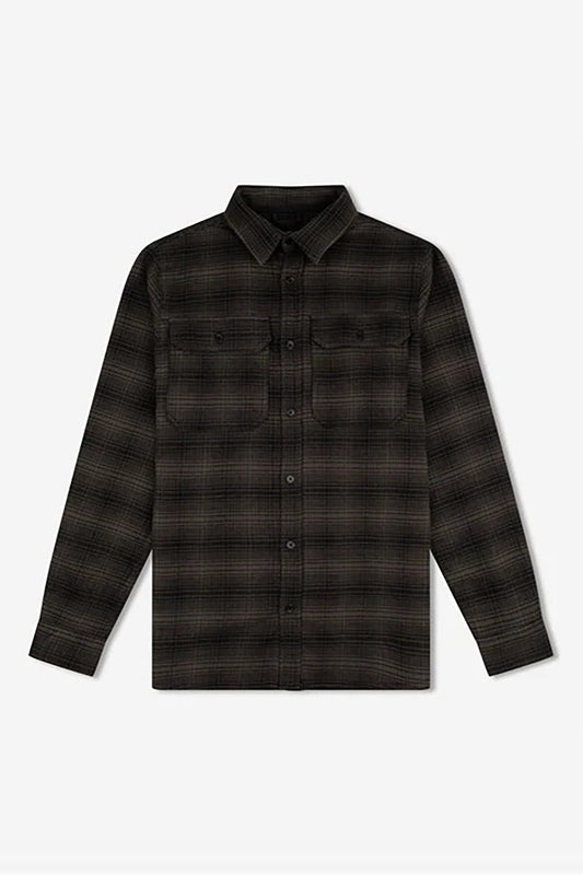 Soho Long Sleeve Shirt Brown Check