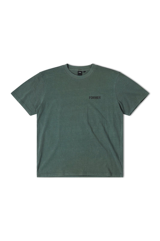 Crux Scratch Tee Washed Green