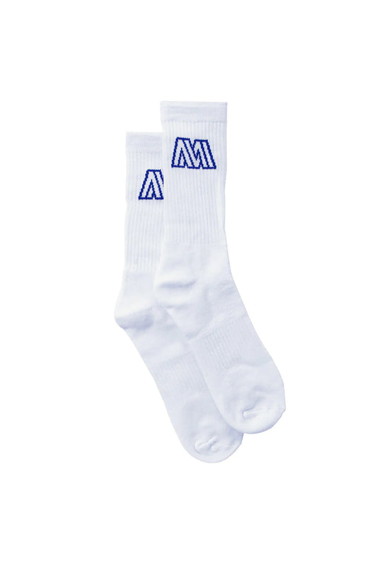 Warped Sock White