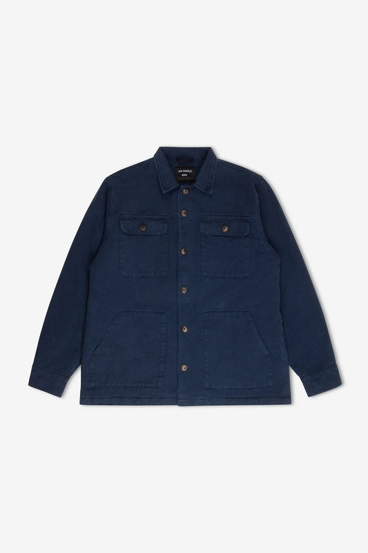 Stockyard Sherpa Jacket Navy