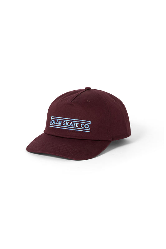 Jake Cap Twill Dark Wine