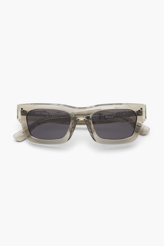 Radio x Crawling Death Sunglasses Clear / Grey