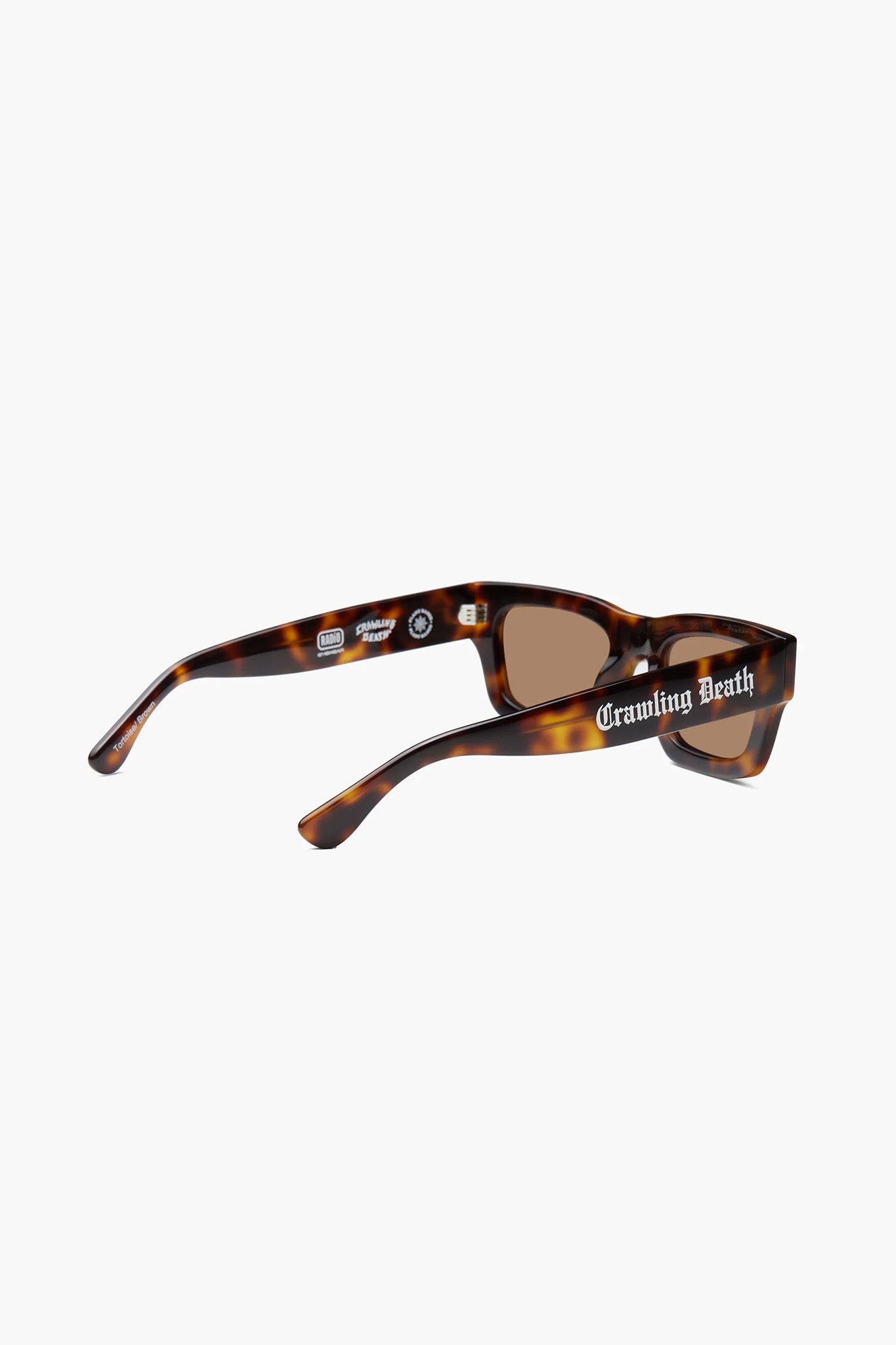 Radio x Crawling Death Sunglasses Tortoise / Brown