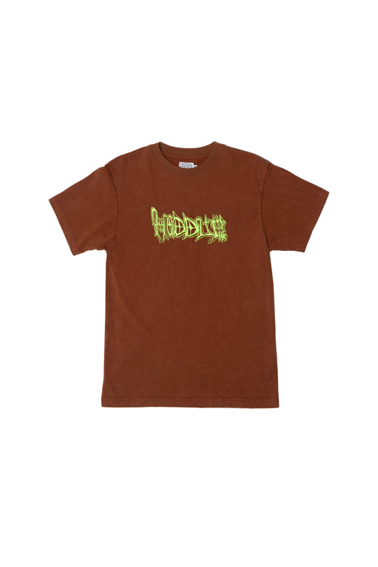 Vision Logo Tee Brown Green