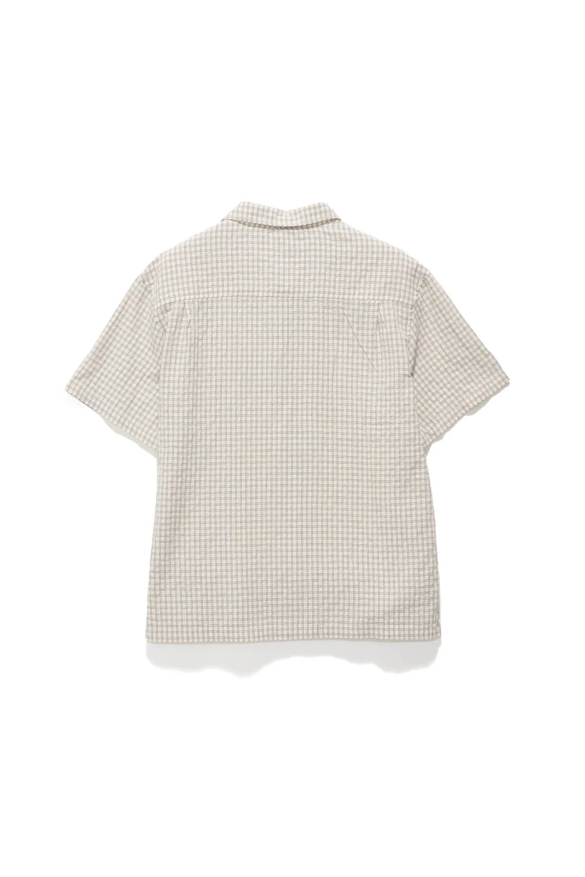 Half Check SS Shirt Off White