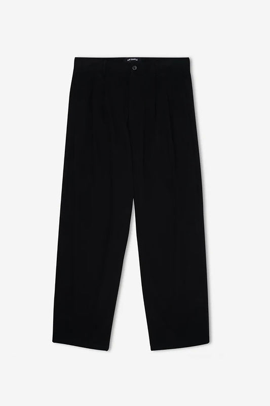 Brooklyn Pleated Pants Black