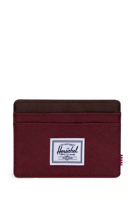 Charlie Cardholder Wallet Port/ Chicory Coffee