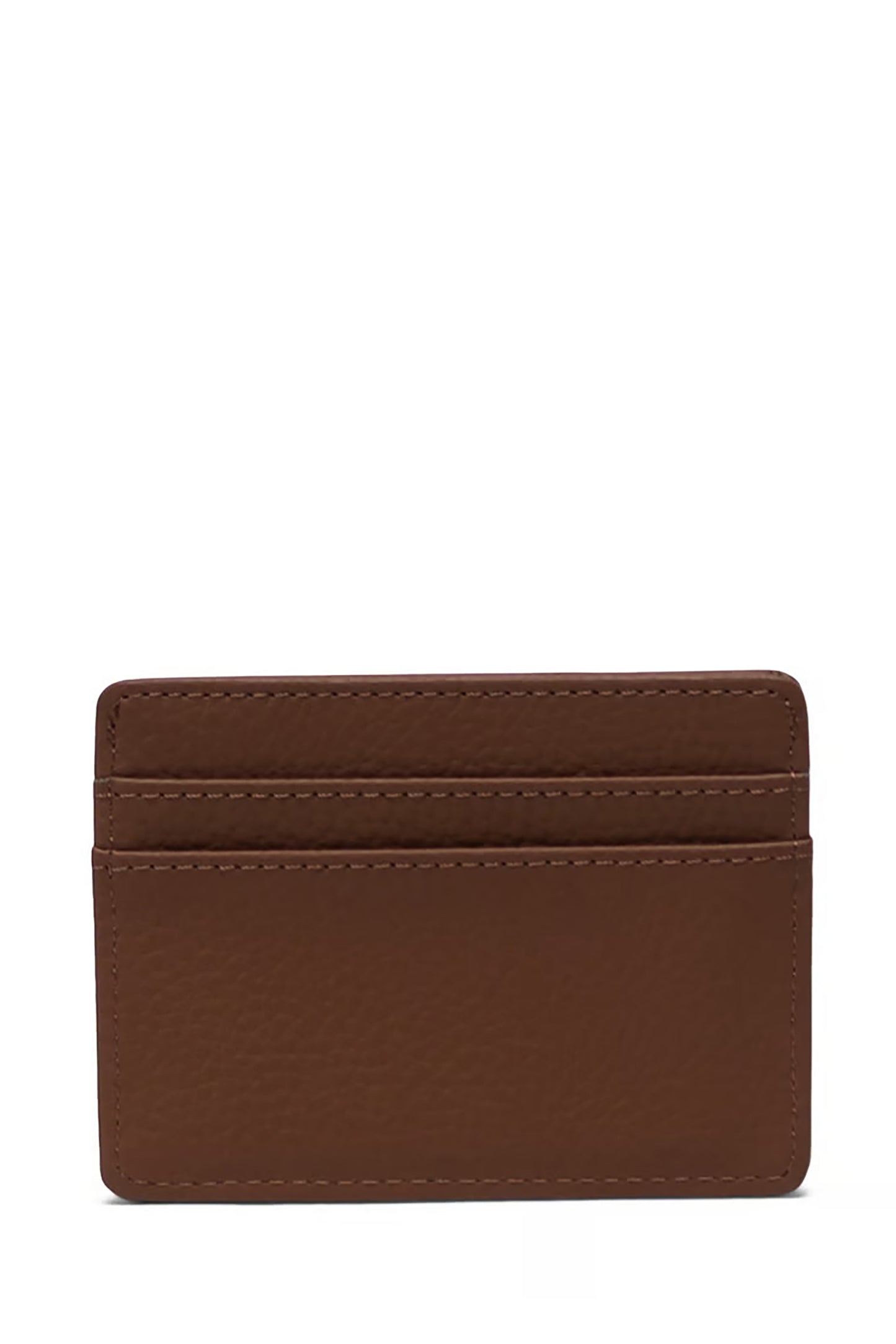 Charlie Cardholder Wallet Saddle Brown Vegan Leather