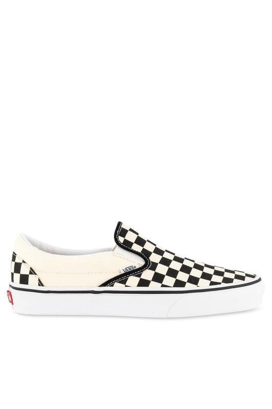 Classic Slip On Black White Checker