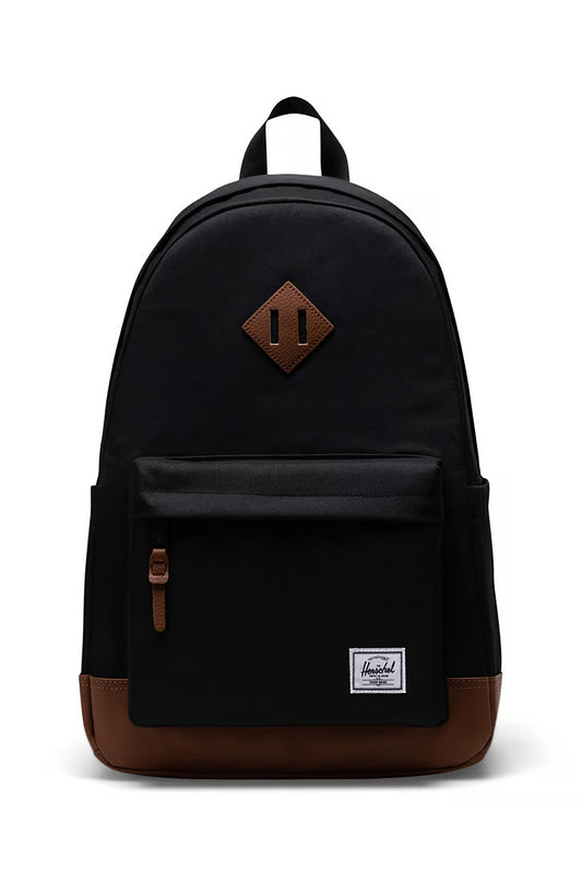 Herschel Heritage Backpack Black/ Tan 24L