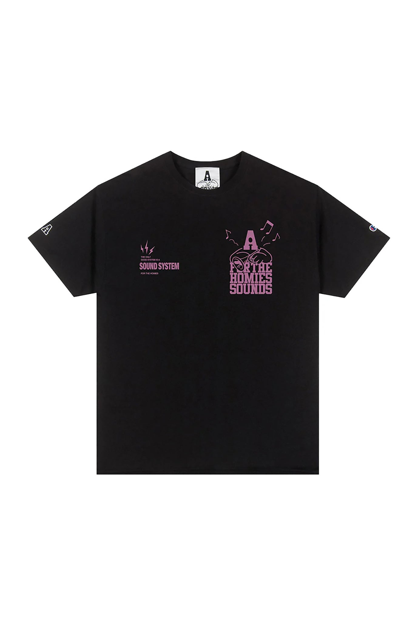 Sound System T-Shirt Black