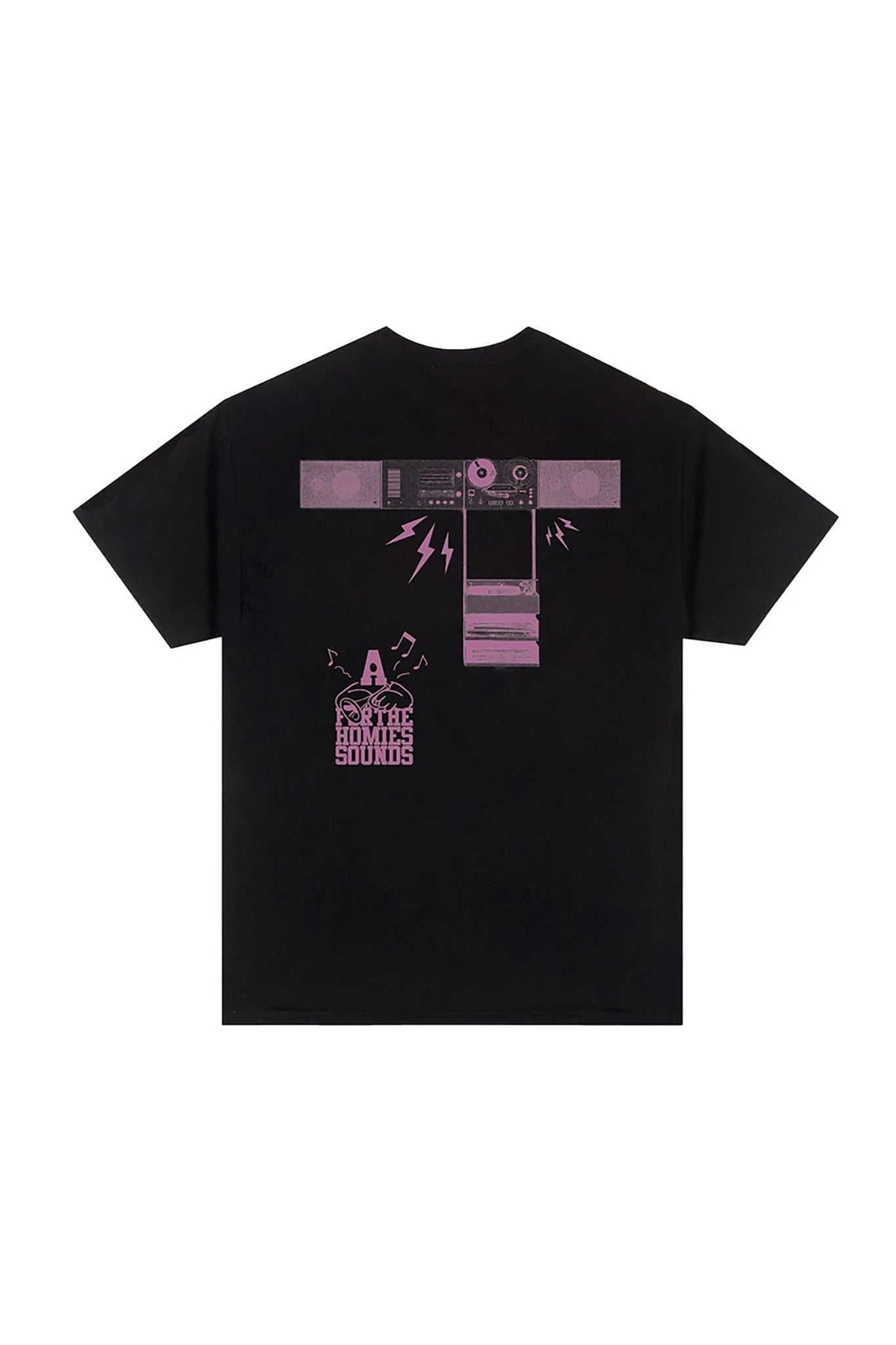 Sound System T-Shirt Black