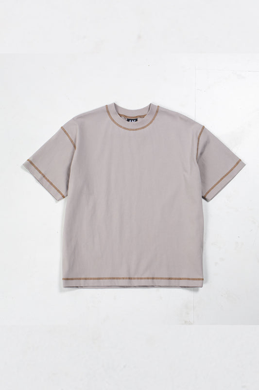 Contrast Tee Steel