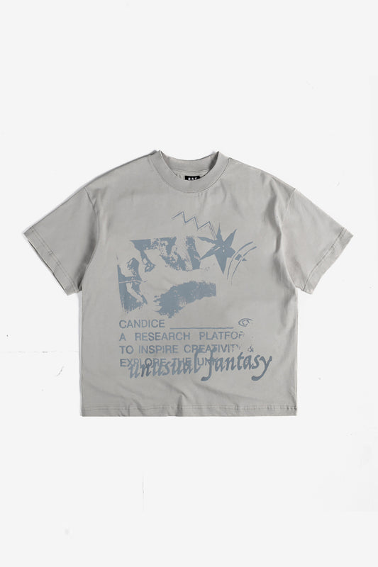 Unusual Fantasy Tee Light Grey