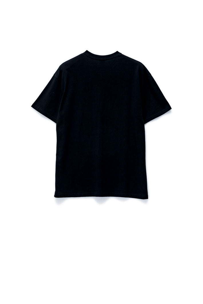 Slanted Short Sleeve Tee Black