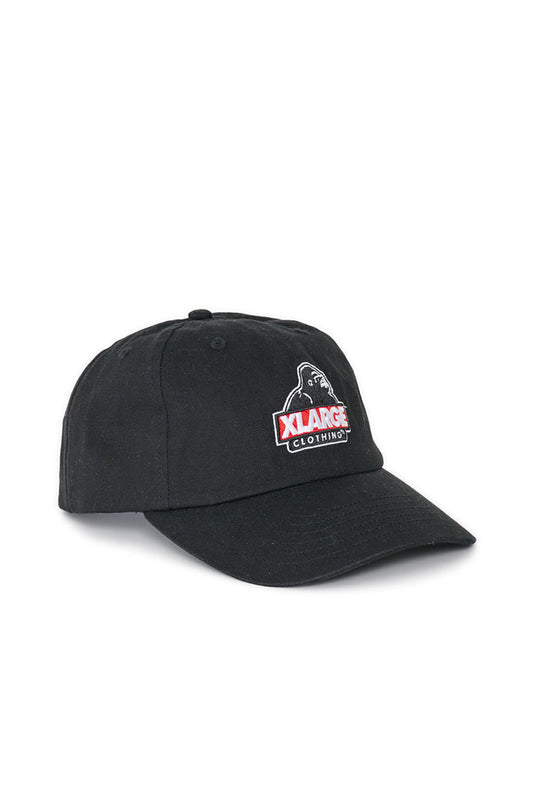 Slanted Low Pro Cap Black/ Red